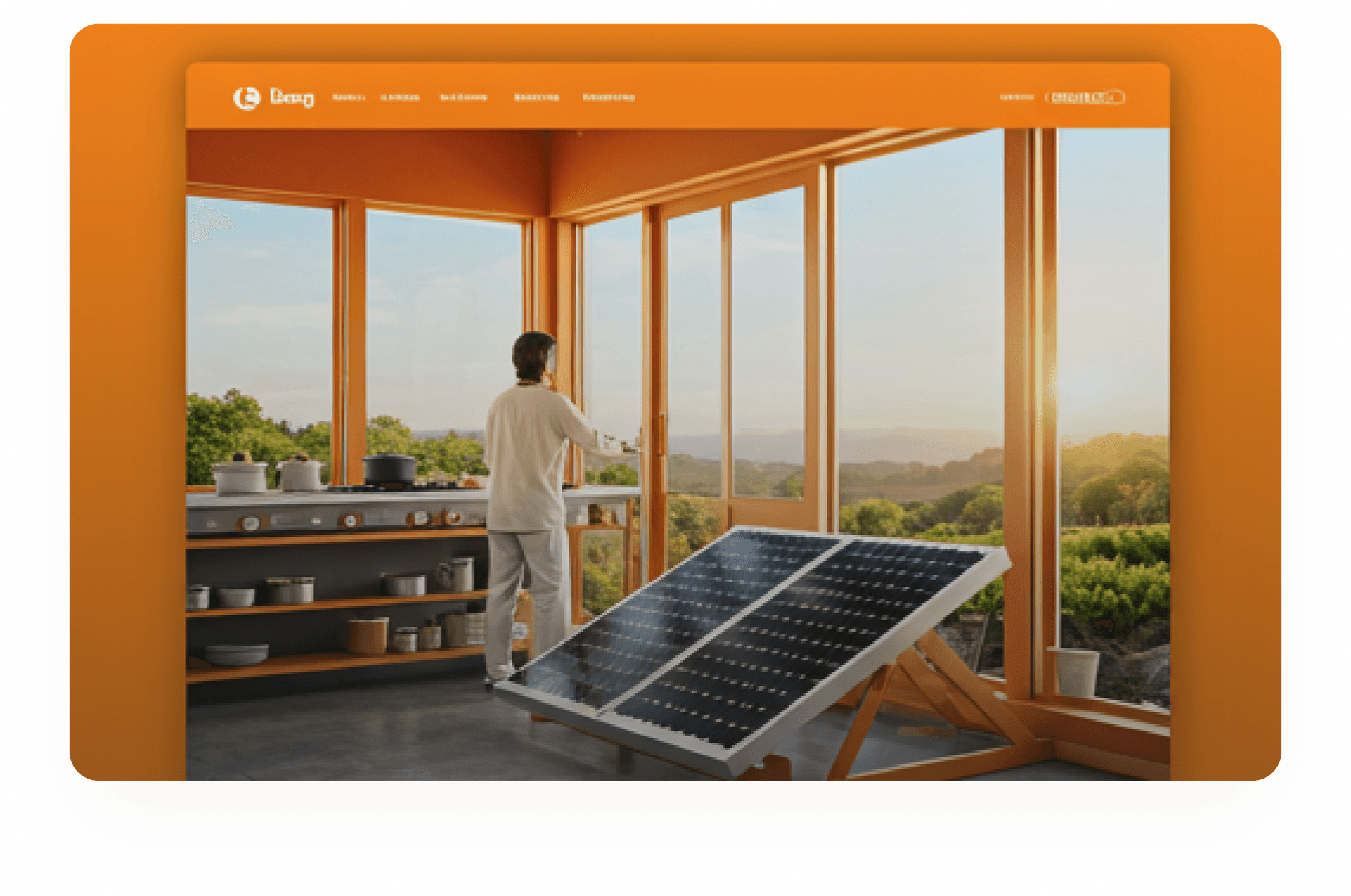 Powerstove clean energy home